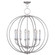 8 Light Brushed Nickel Chandelier (108|4668-91)