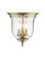 3 Light Antique Brass Ceiling Mount (108|5021-01)