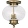 3 Light Antique Brass Ceiling Mount (108|5037-01)