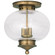 3 Light Antique Brass Ceiling Mount (108|5037-01)
