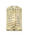 1 Light Winter Gold Wall Sconce (108|50571-28)