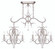 4 Light + 4 Light BN Linear Chandelier (108|51007-91)