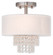 2 Light Brushed Nickel Ceiling Mount (108|51025-91)