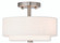 2 Light Brushed Nickel Ceiling Mount (108|51042-91)