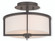 2 Light Bronze Ceiling Mount (108|51072-07)