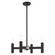 4 Lt Black Mini Chandelier (108|51134-04)