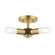 3 Lt Satin Brass Ceiling Mount (108|51137-12)