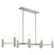 8 Lt Brushed Nickel Linear Chandelier (108|51138-91)
