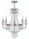 5 Light Brushed Nickel Chandelier (108|51845-91)