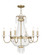 6 Light Winter Gold Chandelier (108|51846-28)