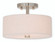 2 Light Brushed Nickel Ceiling Mount (108|52133-91)