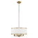 4 Lt Antique Brass Pendant Chandelier (108|62615-01)