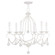 6 Light Antique White Chandelier (108|6426-60)