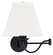 1 Light Black Swing Arm Wall Lamp (108|6471-04)