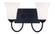 2 Light Black Bath Light (108|6482-04)