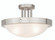 3 Light Brushed Nickel Ceiling Mount (108|73956-91)