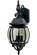Crown Hill-Outdoor Wall Mount (19|1034BK)
