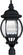 Crown Hill-Outdoor Pole/Post Mount (19|1038BK)