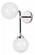 Atom-Wall Sconce (19|24722WTBKPN)