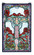 15''W X 25''H Nouveau Lily Stained Glass Window (96|65711)