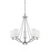 Durham 5-Light Chandelier Ceiling Light Satin Nickel (670|3155-SN)