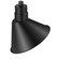 R Series 1-Light Angle Shade Satin Black (670|RAS12-SB)
