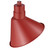 R Series 1-Light Angle Shade Satin Red (670|RAS12-SR)