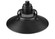 R Series 1-Light Stem Hung Railroad Shade Satin Black (670|RRRS14-SB)