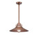 R Series 1-Light Stem Hung Railroad Shade Copper (670|RRRS18-CP)
