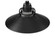 R Series 1-Light Stem Hung Railroad Shade Satin Black (670|RRRS18-SB)