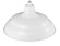 R Series 1-Light Warehouse Shade White (670|RWHS17-WH)