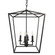 Cage Pendant Light (148|1081-BR-NG)