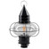 Classic Onion Outdoor Post Light (148|1510-BL-CL)