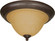 Castillo - 2 Light Flush Mount with Champagne Linen Washed Glass - Sonoma Bronze Finish (81|60/1026)