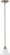 Empire; 1 Light; 7 in.; Mini Pendant with Frosted White Glass; Brushed Nickel Finish (81|60/3257)