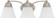 Empire; 3 Light; 21 in.; Vanity with Frosted White Glass; Brushed Nickel Finish (81|60/3266)