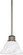 Empire; 1 Light; 7 in.; Mini Pendant with Hang Straight Canopy; Brushed Nickel Finish (81|60/365)