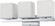 Bento; 3 Light; Vanity Fixture with Satin White Glass; Polished Chrome Finish (81|60/4083)