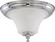 Teller - 2 Light Flush Dome with Frosted Etched Glass - Polished Chrome Finish (81|60/4271)