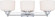 Soho - 3 Light Vanity with Satin White Glass - Polished Chrome Finish (81|60/4583)