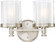 Decker - 2 Light Vanity with Clear & Frosted Glass - Brushed Nickel Finish (81|60/4642)