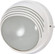 1 Light; 10 in.; Round Hood Bulk Head; Die Cast Bulk Head; Semi Gloss White Finish (81|60/520)