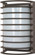 1 Light - 10'' Rectangle Cage Bulkhead - Architectural Bronze Finish (81|60/533)
