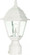 Briton; 1 Light; 14 in.; Post Lantern with Clear Glass; White Finish (81|60/546)