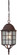 Adams; 1 Light; 16 in.; Outdoor Hanging with Frosted Glass; Rustic Bronze Finish (81|60/4912)