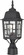 Banyan; 1 Light; 17 in.; Outdoor Post with Clear Water Glass; Textured Black Finish (81|60/4929)