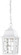 Banyan; 1 Light; 11 in.; Outdoor Hanging with Clear Water Glass; White Finish (81|60/4931)