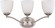 Patton; 3 Light; Vanity Fixture with Frosted Glass; Brushed Nickel Finish (81|60/5033)