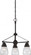 Laurel - 3 Light Chandelier with Clear Seeded Glass - Sudbury Bronze Finish (81|60/5546)