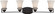 4-Light Vanity Light Fixture in Sudbury Bronze Finish with Satin White Glass (81|60/5584)